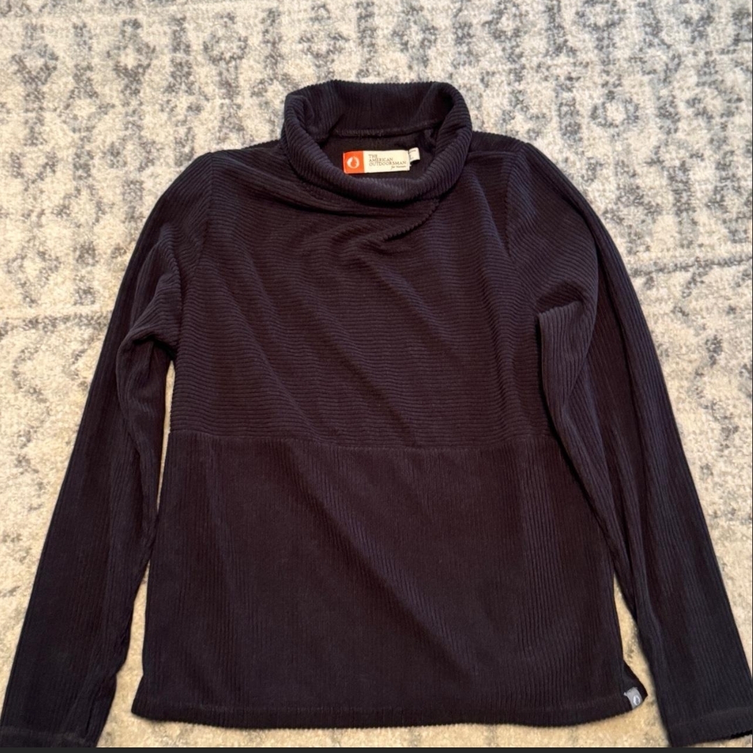 Cozy Black Cowl Neck Sweater